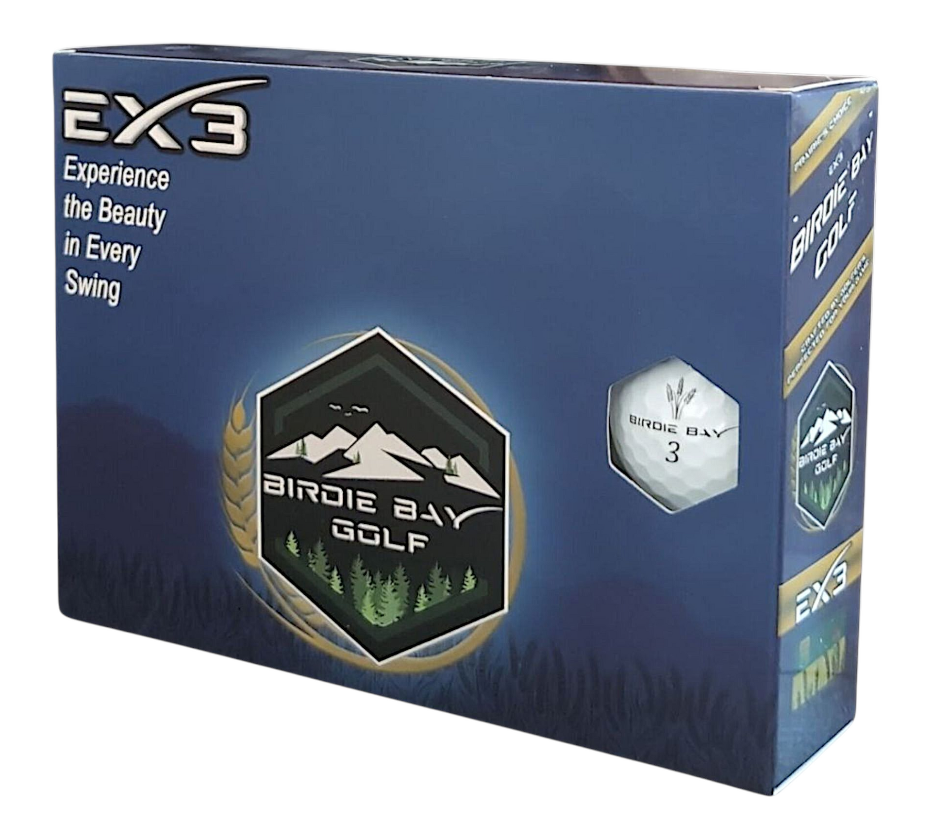 12 Pack EX3 Golf Ball – Birdie Bay